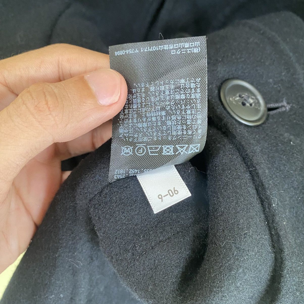 Japanese Brand × Jil Sander 💥JIL SANDER BLACK CHORE WORKER BUTTON JACKET Size US L / EU 52-54 / 3 - 10 Thumbnail