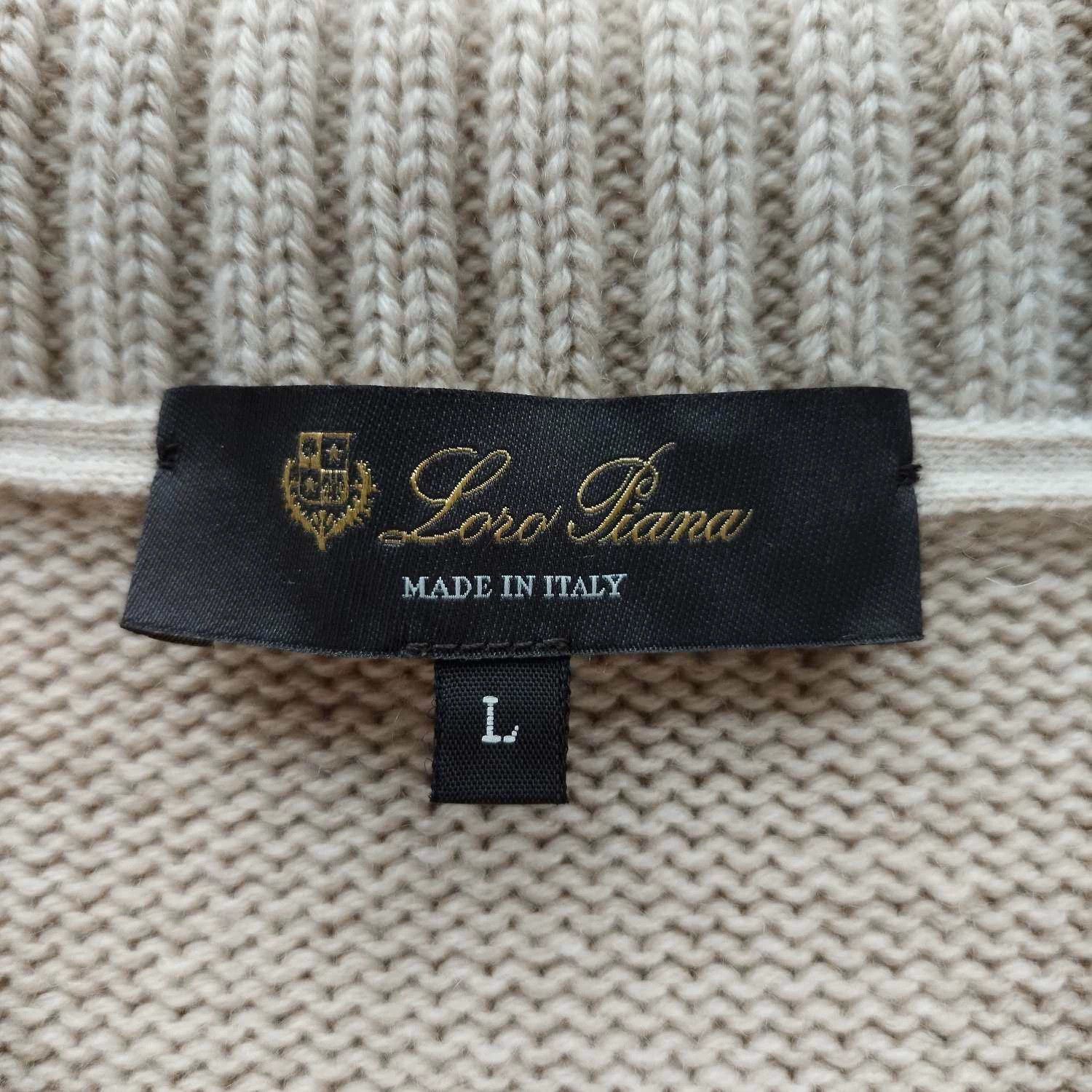 Loro Piana Loro Piana half-zip cashmere sweater women's L Size L / US 10 / IT 46 - 6 Thumbnail