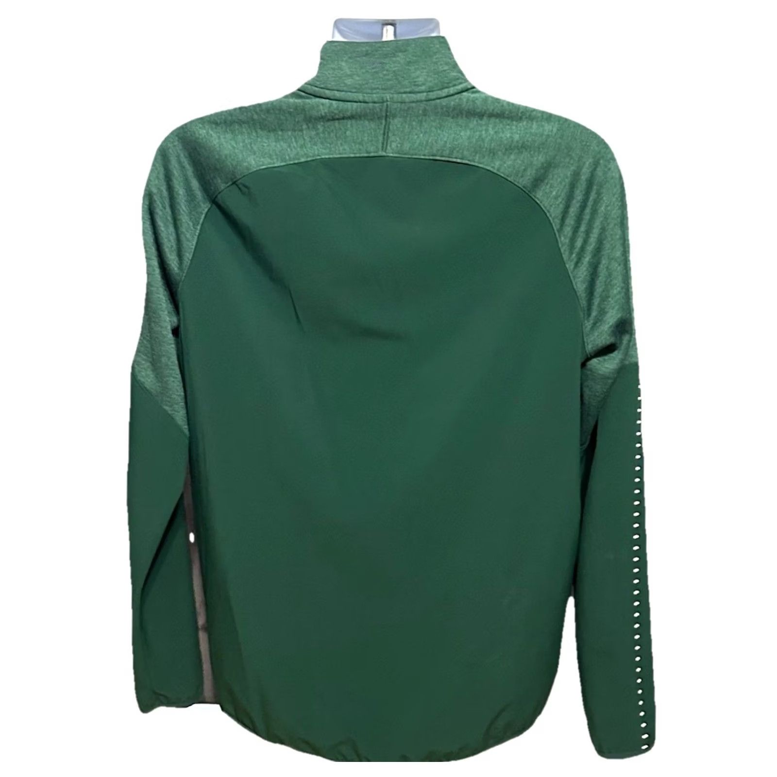 Under Armour Mercyhurst University Lakers Basketball 1/4 Zip Up Pullover Men Medium Green Under Armour 1/4 Zip Long Sleeve Mock Neck Logo Pockets Casual Activewear Size US M / EU 48-50 / 2 - 2 Thumbnail