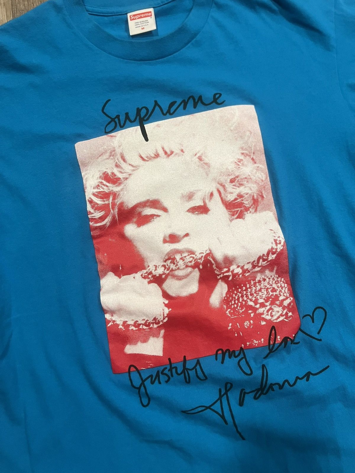 Supreme Supreme 2018 madonna tee Size US M / EU 48-50 / 2 - 3 Thumbnail