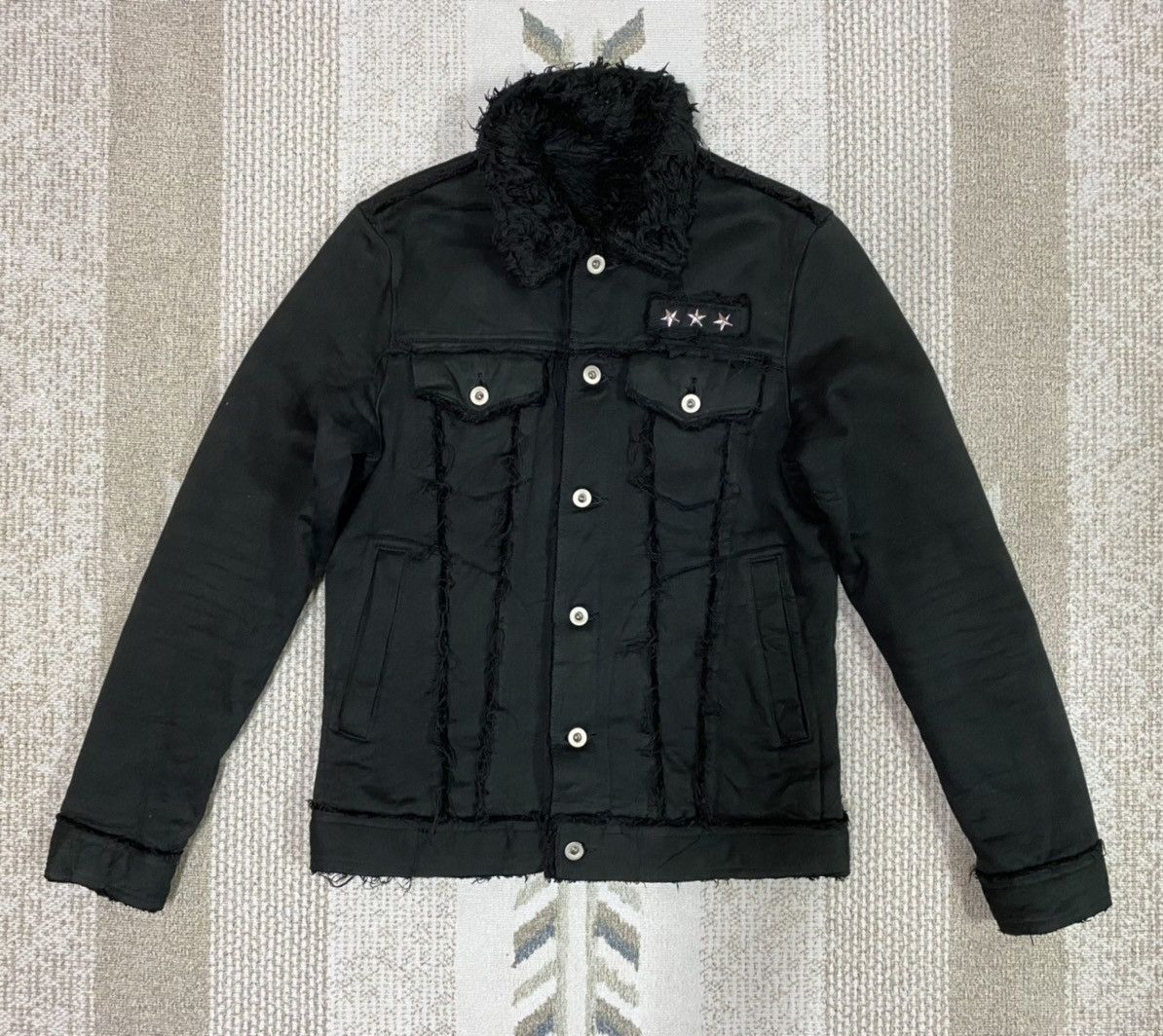 If Six Was Nine × Japanese Brand × Le Grande Bleu (L.G.B.) Japanese Brand Rupert Furry Denim Jacket Size US L / EU 52-54 / 3 - 1 Thumbnail