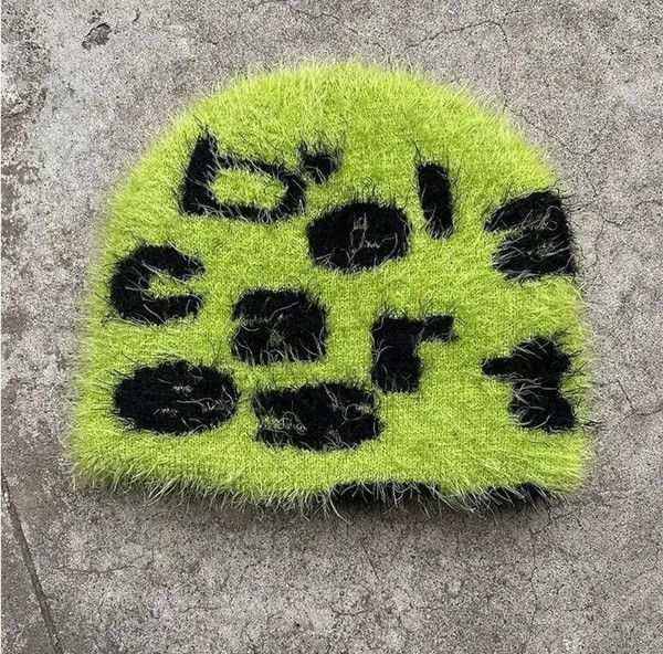 Japanese Brand Koyama x Miki Rabbit Fur Aesthetics Knit Beanie Hat Size ONE SIZE - 1 Thumbnail