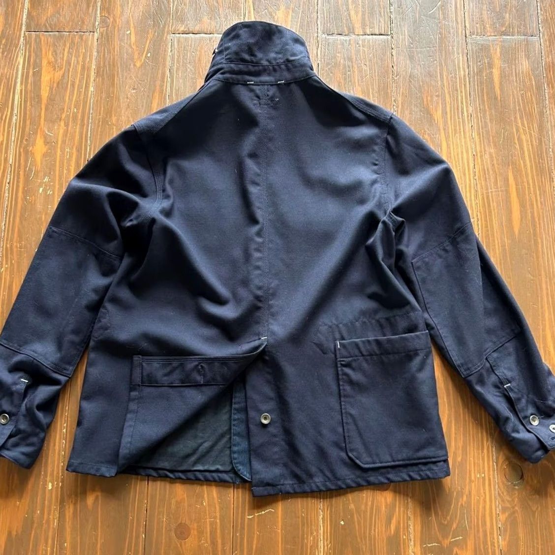 Engineered Garments Engineered Garments METCALF BROS. UNIFORM SERGE COVERALLS MEN Wool Size S Used Size US 29 - 4 Thumbnail