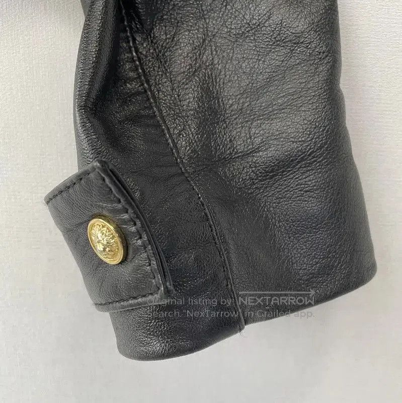 Versace Versace Black Women's Leather Jacket Large . Size L / US 10 / IT 46 - 7 Thumbnail