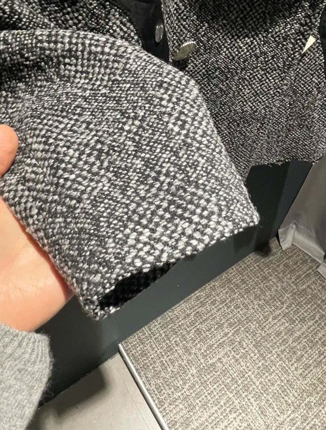 Namacheko Namacheko alep Peacoat in speckled Grey Size US S / EU 44-46 / 1 - 7 Thumbnail
