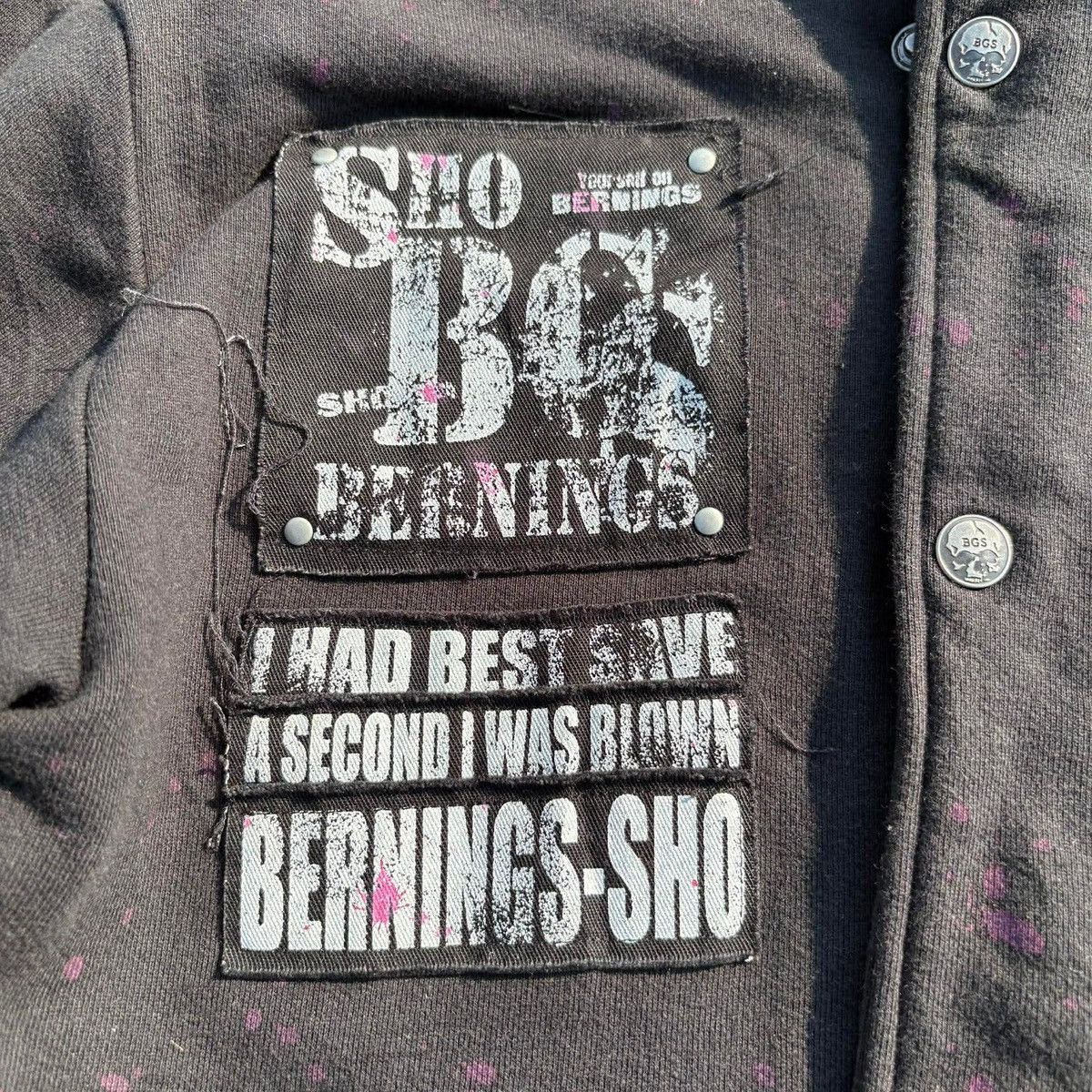 BERNINGS SHO Bernings-Sho Zip Hoodie Jacket Archive Punk (Japan) Size US L / EU 52-54 / 3 - 9 Thumbnail