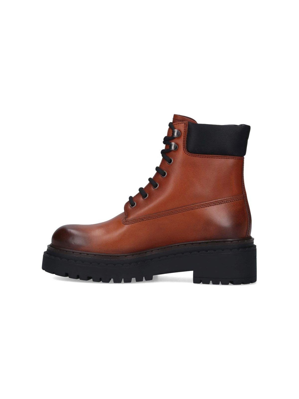 Prada o1la1rc1a0925 Leather Ankle Boots in Brown Size US 11 / EU 44 - 3 Thumbnail