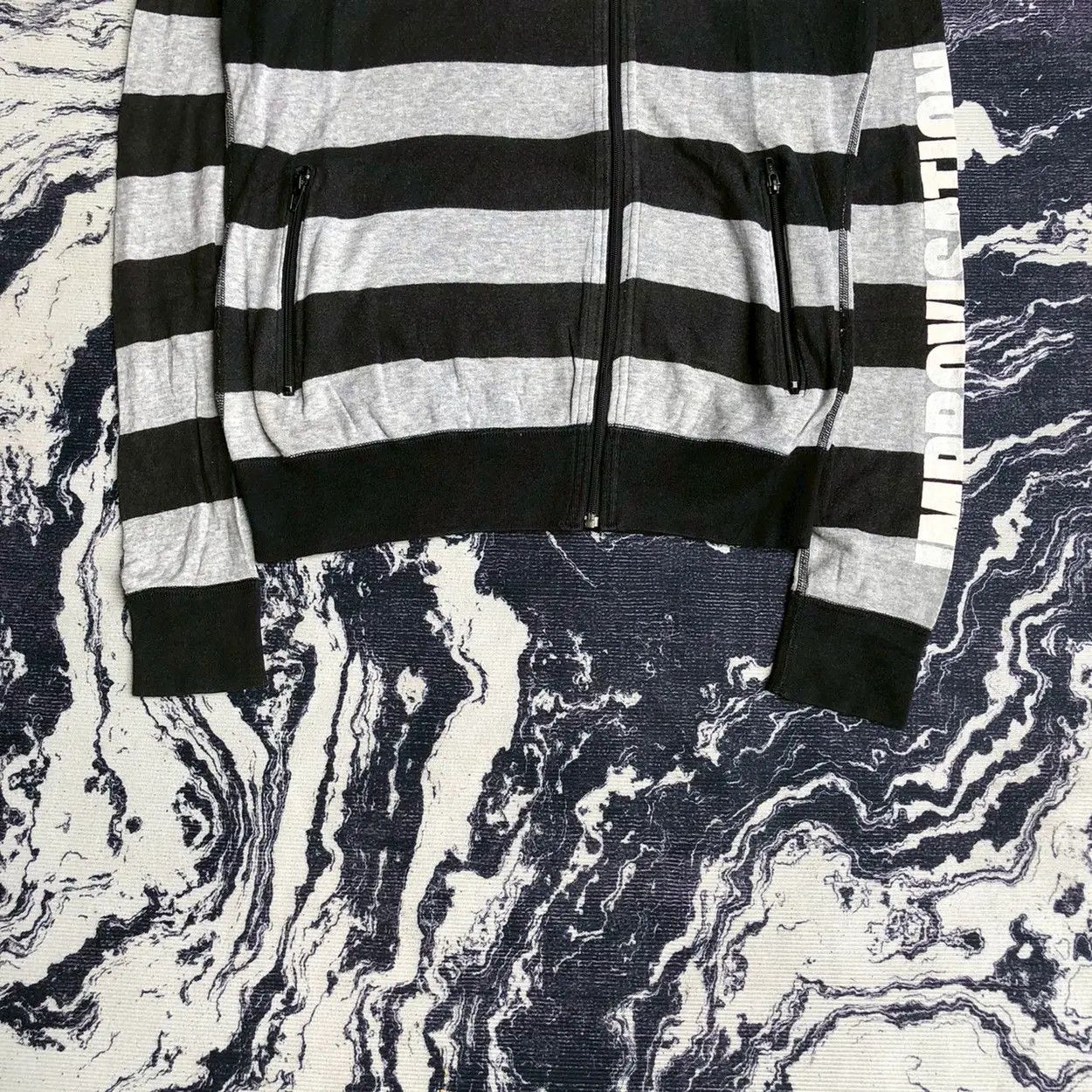Hysteric Glamour Hysteric Glamour "IMPROVISATION" Striped Jacket Size S / US 4 / IT 40 - 4 Thumbnail