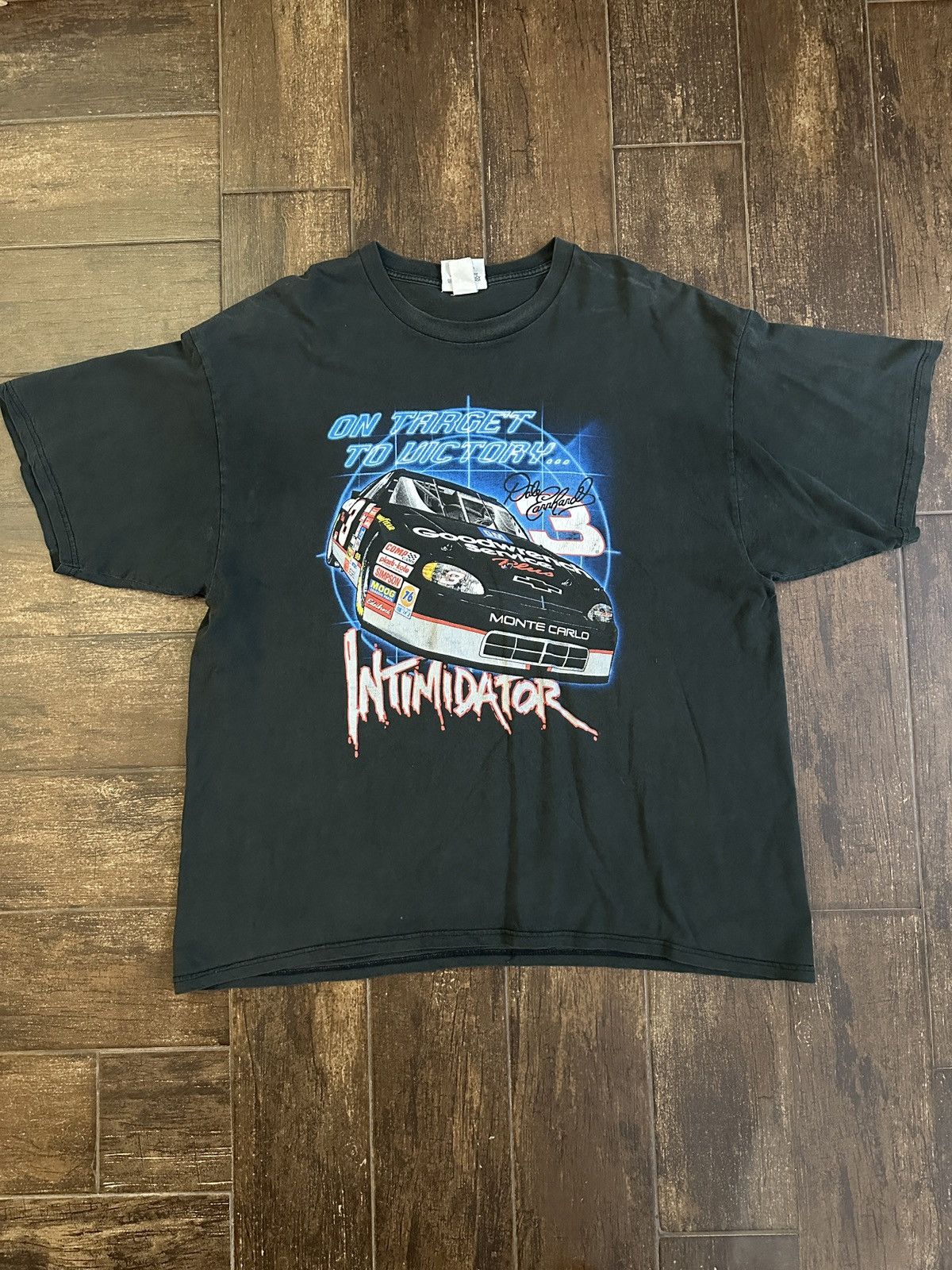 VTG Faded Dale Earnhardt Intimidator Graphic Tee