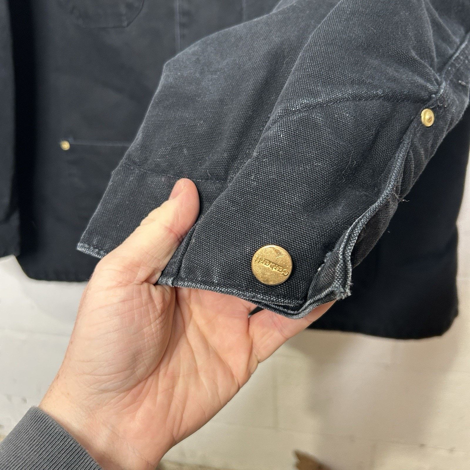 Carhartt Vintage Carhartt Blanket-Lined Chore Coat “Black” C01 BLK Size US XXL / EU 58 / 5 - 4 Thumbnail