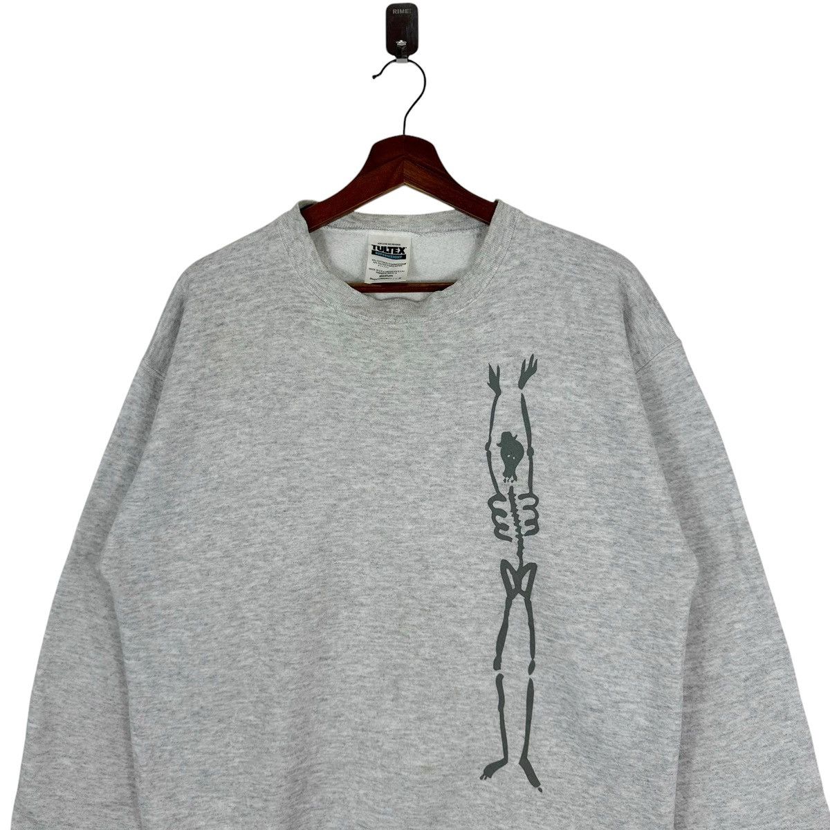 Vintage VINTAGE 90s SKULL ROCK DESPAIR SKATEBOARD CREWNECK Size US M / EU 48-50 / 2 - 3 Thumbnail