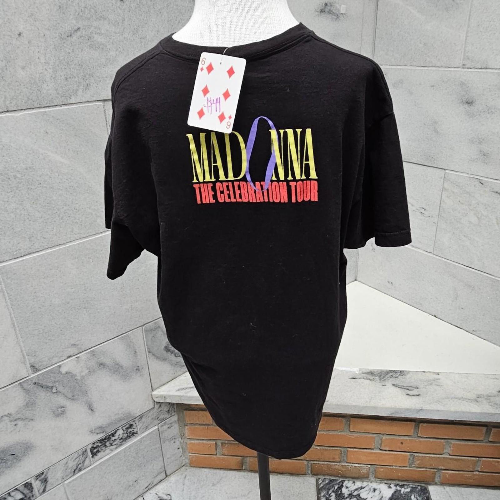 Other Madonna Time Goes By So Slow Black T-shirt Size L / US 10 / IT 46 - 8 Thumbnail