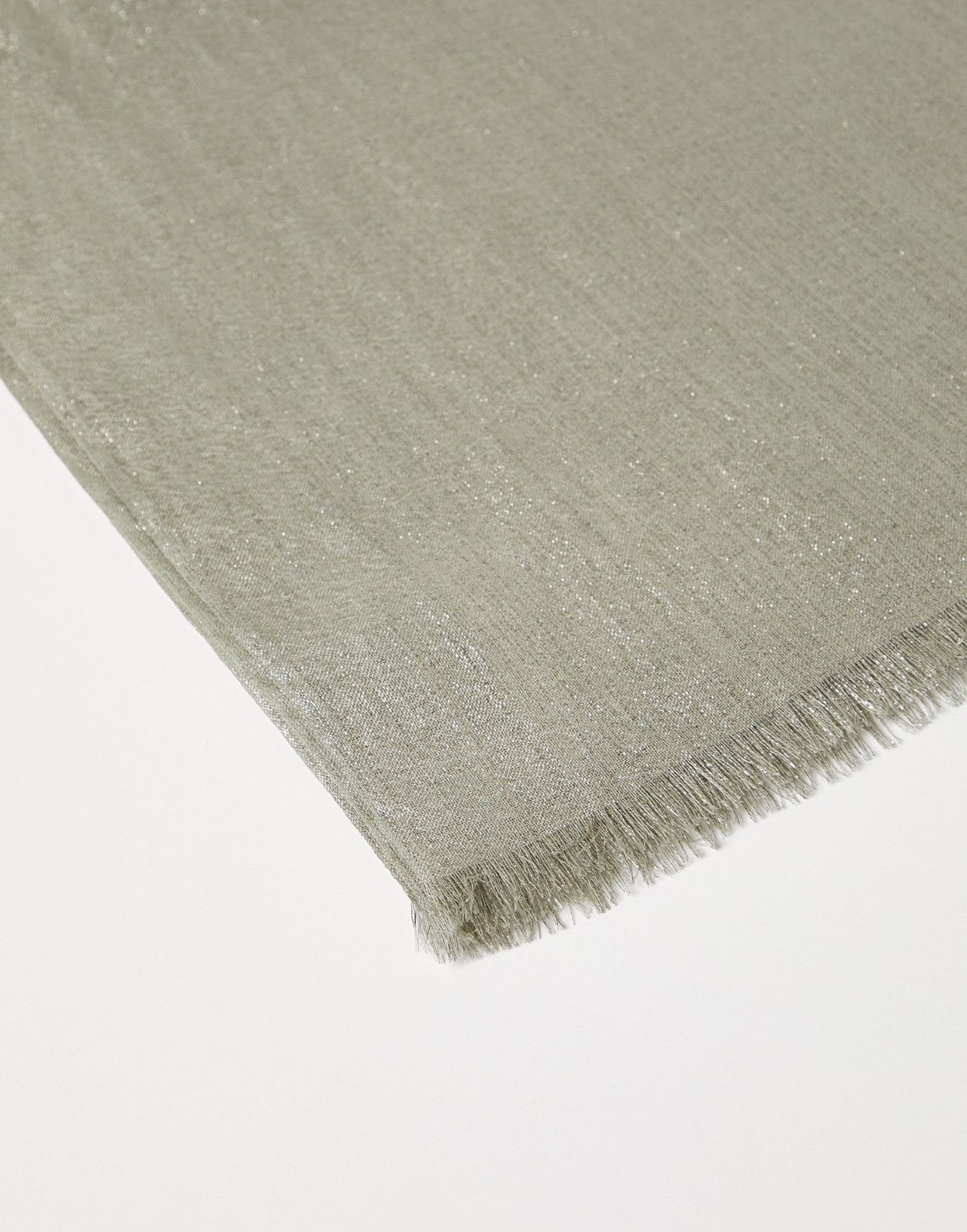 Brunello Cucinelli o1la1rc1a0425 Size: OS / Scarf in Light Green Size ONE SIZE - 2 Thumbnail