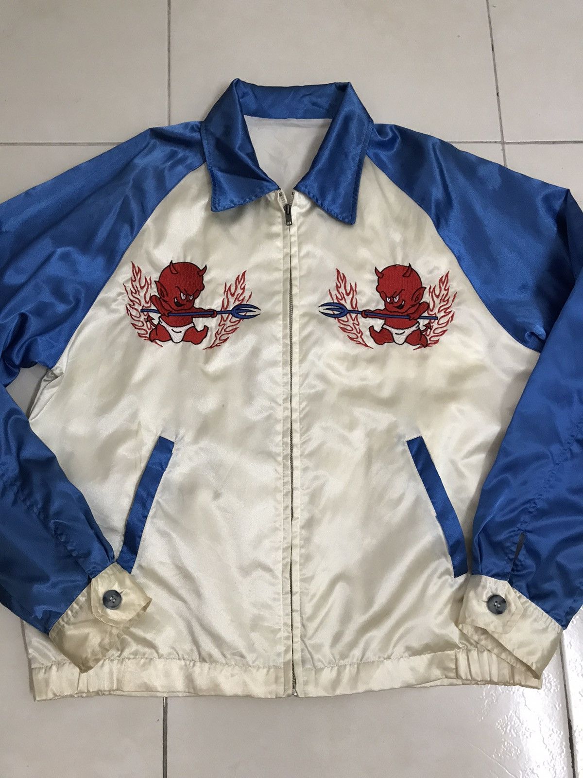 Japanese Brand × Tedman Vintage 90s Sukajan Souvenir Jacket Tedmans Size US M / EU 48-50 / 2 - 7 Thumbnail