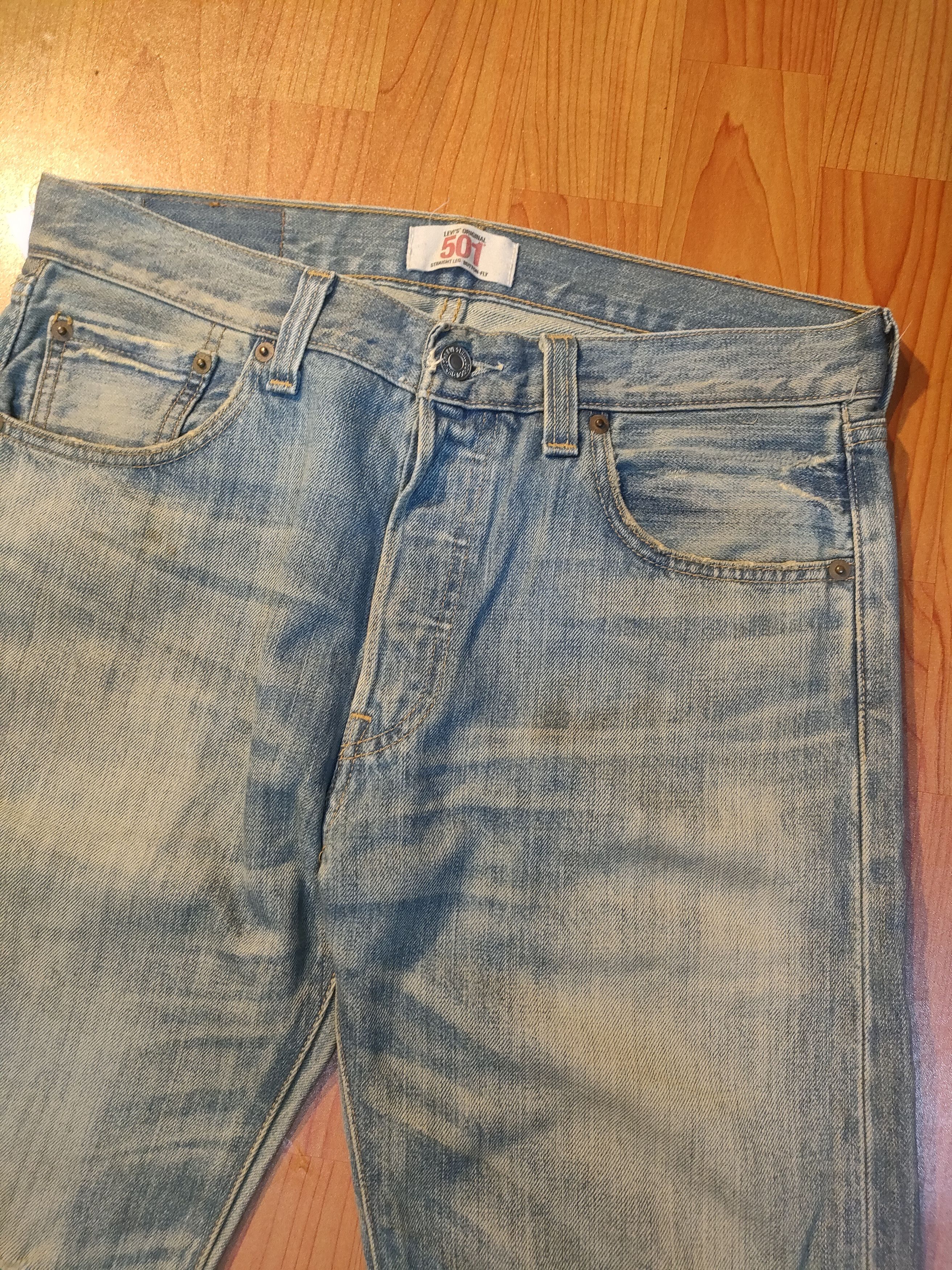 Levi's Distressed Levi's 501 Jeans Size US 30 / EU 46 - 7 Thumbnail
