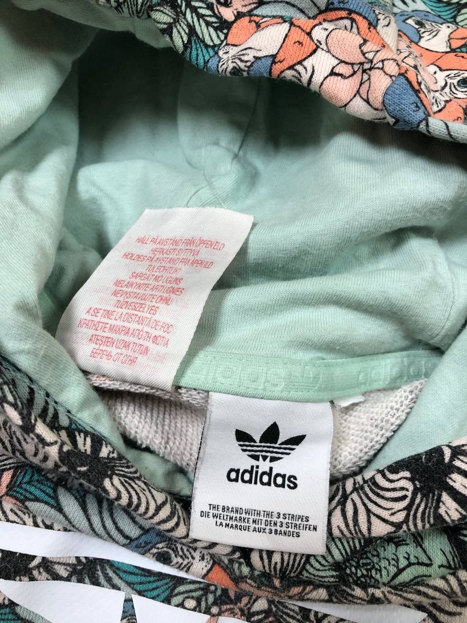 Adidas × Vintage 90’s RETRO Y2K BIG LOGO Y2K HOODIE Size M / US 6-8 / IT 42-44 - 8 Thumbnail
