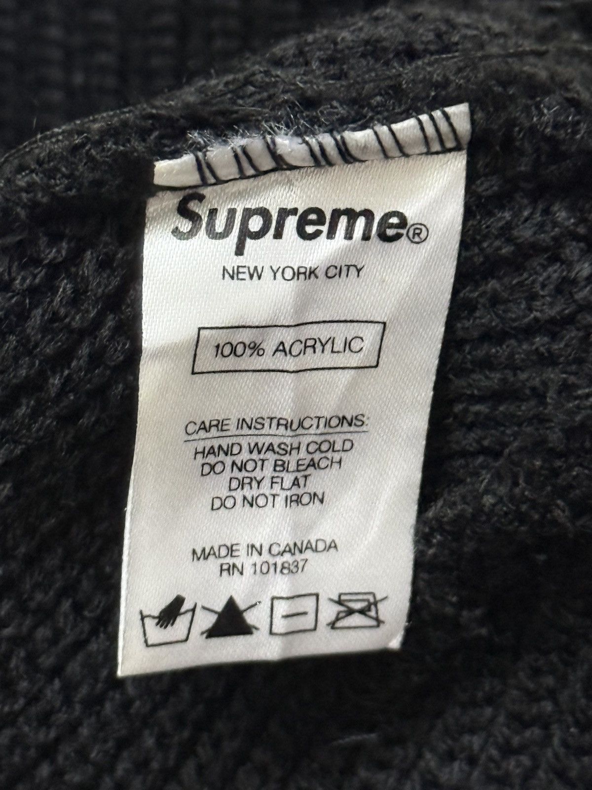 Supreme SHORT BEANIE SUPREME Size ONE SIZE - 3 Thumbnail