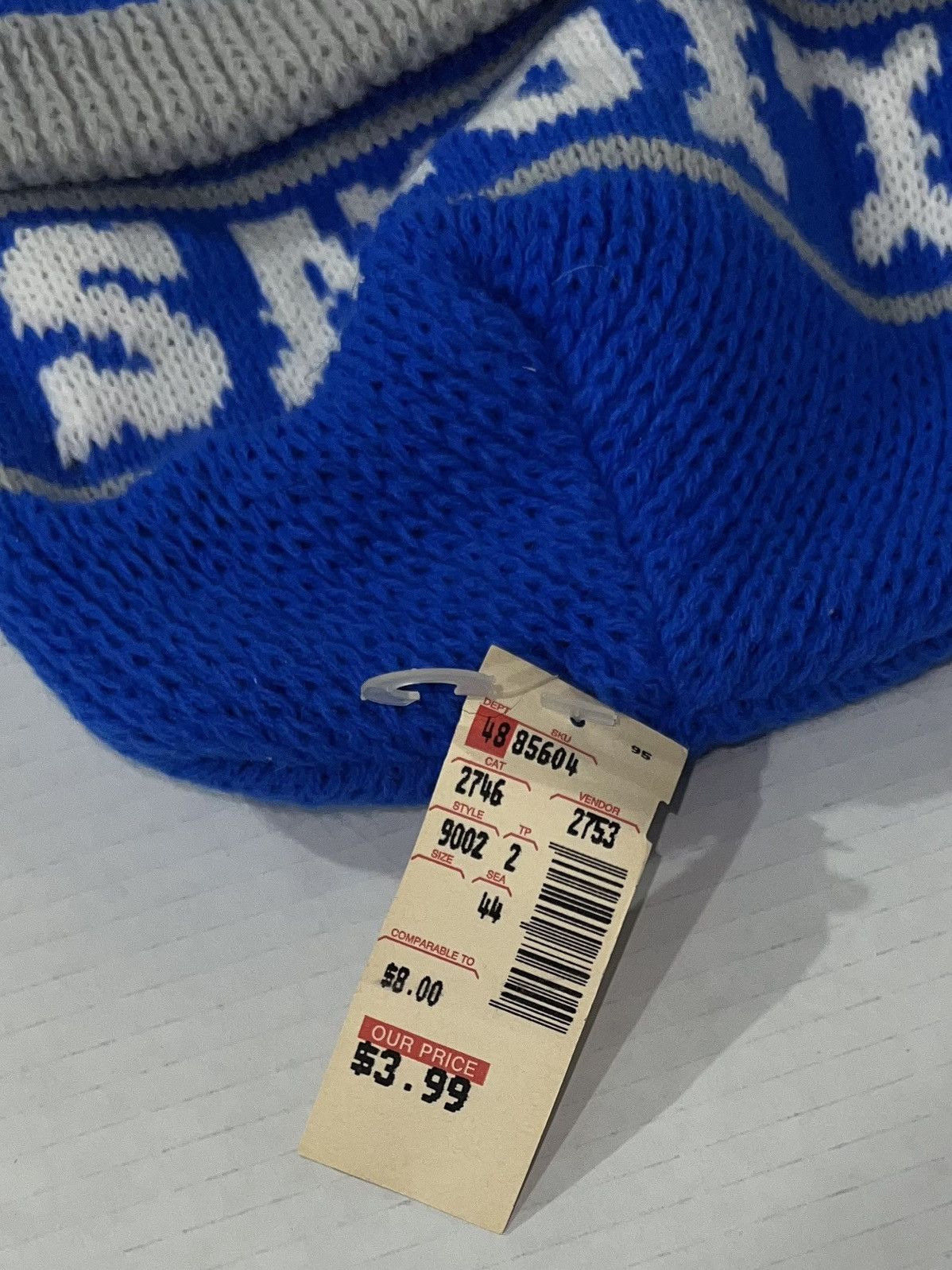 Vintage Rare New Vintage Detroit Lions Knit Hat Beanie Nfl Script Size ONE SIZE - 6 Thumbnail