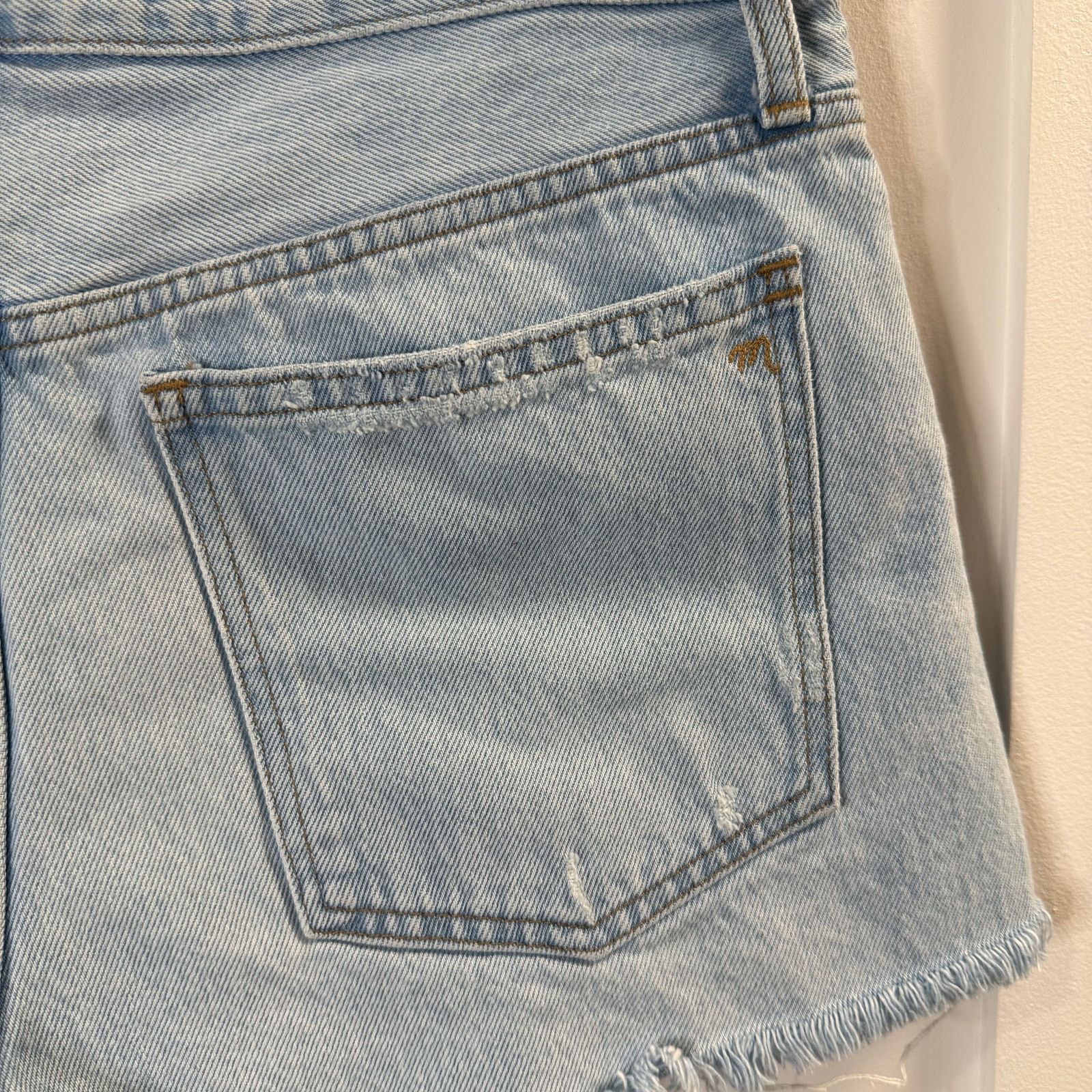 Madewell Madewell Women’s Relaxed Denim Shorts Size 27 Size 27" / US 4 / IT 40 - 3 Thumbnail
