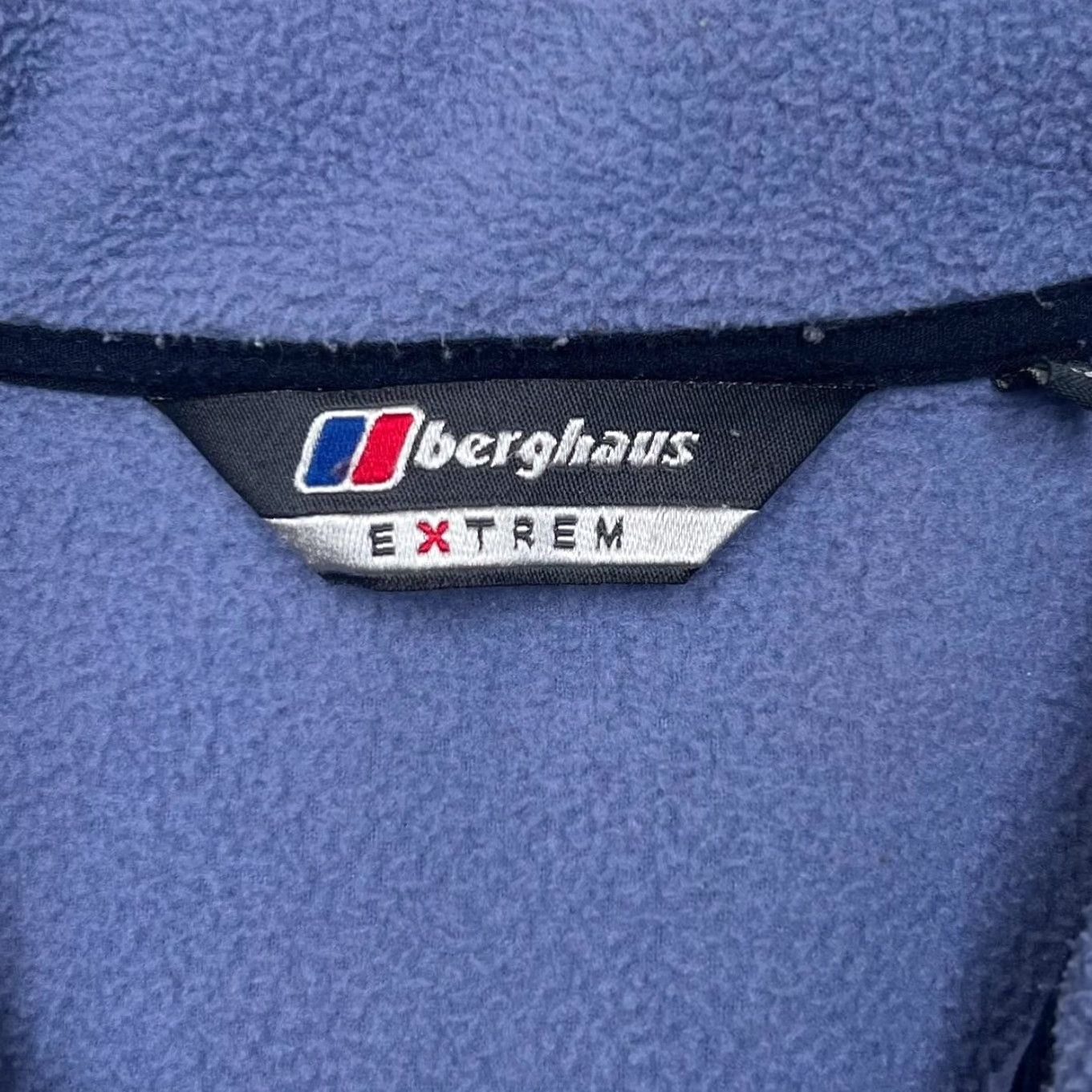 Berghaus BERGHAUS EXTREM Embroidered Mini Logo Full Zip Fleece Sweatshirt Women's UK 12 Blue Orange zip pockets Logo 90s Mens Womens Boys Girls Size XL / US 12-14 / IT 48-50 - 5 Thumbnail