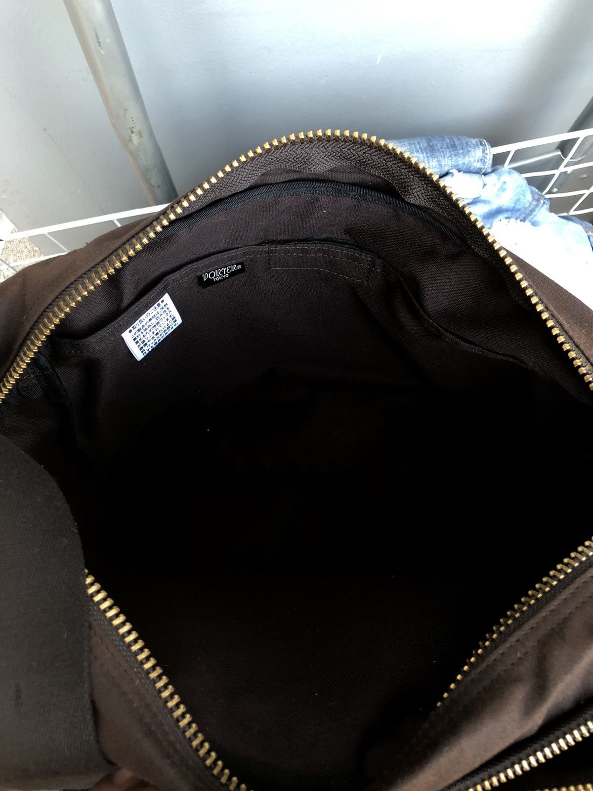 Porter Porter Double Shoulder Brown Bag Size ONE SIZE - 10 Thumbnail