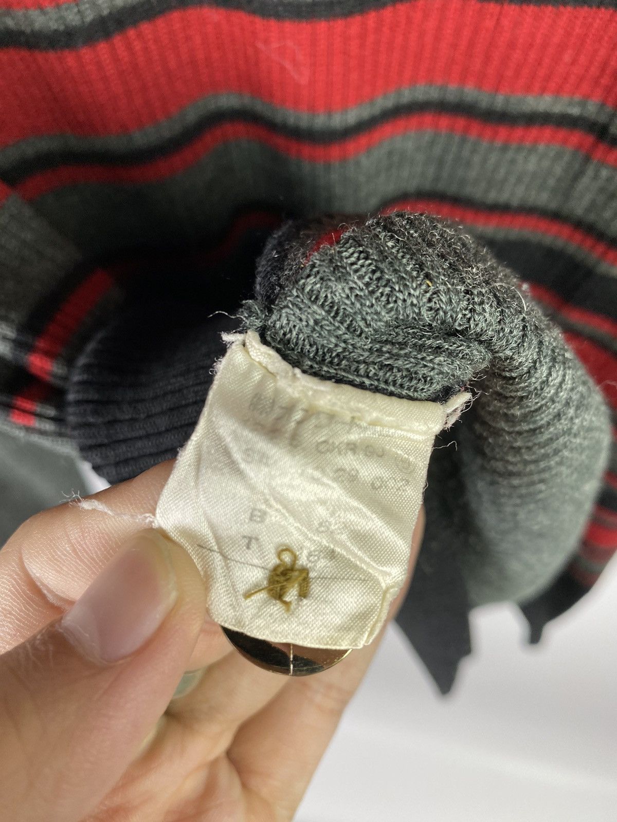 Designer × Moschino moschino stripes cardigan Size US S / EU 44-46 / 1 - 9 Thumbnail