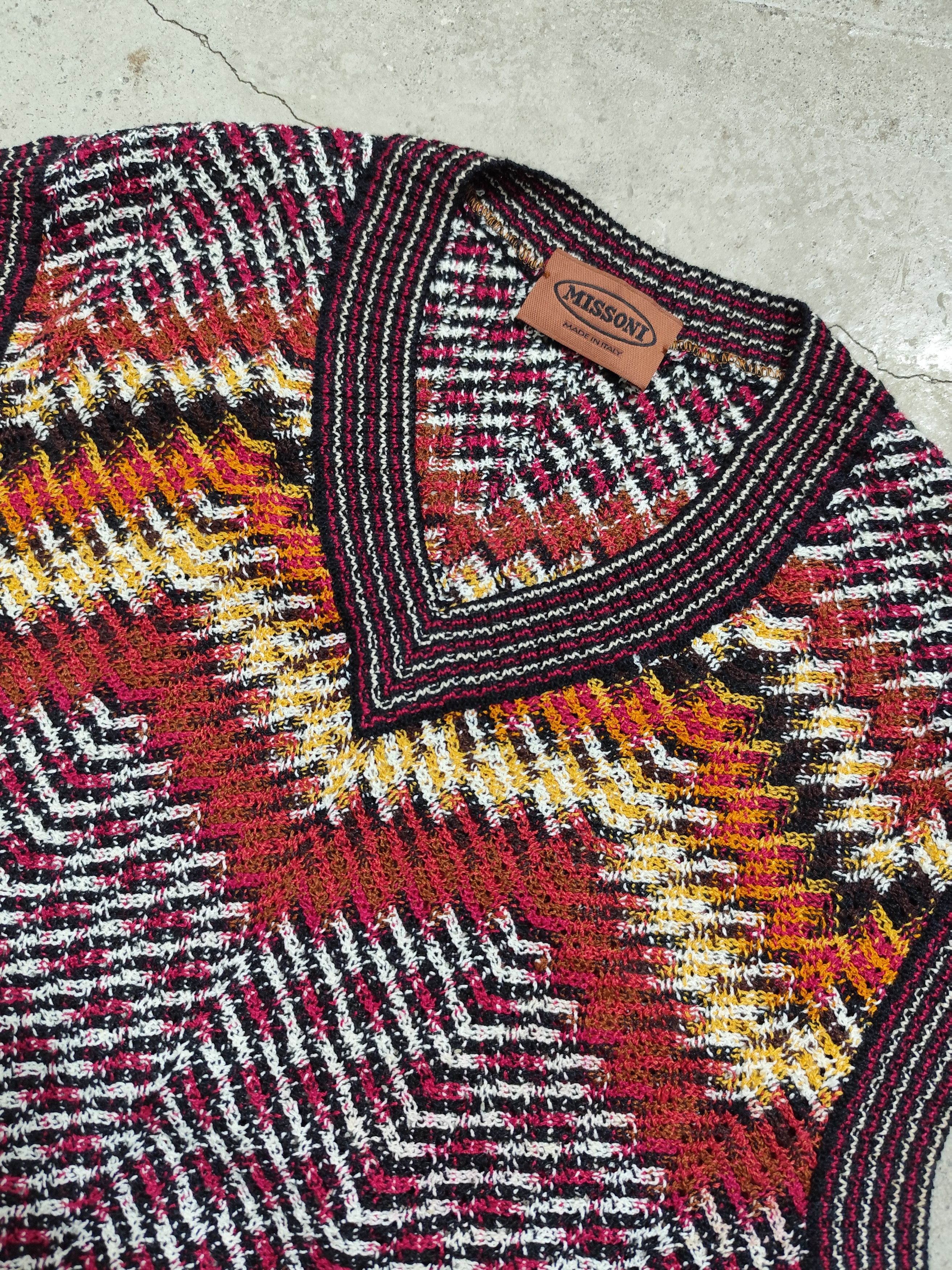 Missoni Missoni abstract pattern Cable knitted vest multi color Size L / US 10 / IT 46 - 4 Thumbnail