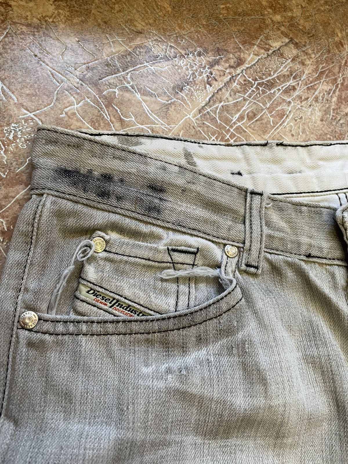 Diesel Diesel Distressed faded denim pants Size US 32 / EU 48 - 4 Thumbnail
