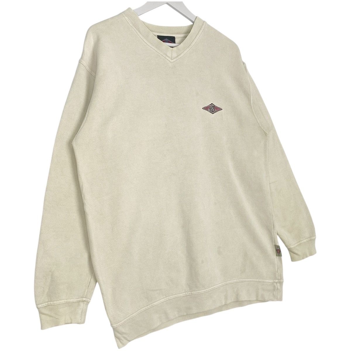 Vintage Vintage Bear Crewneck Sweatshirt White Pullover Jumper Sz M Size US M / EU 48-50 / 2 - 3 Thumbnail