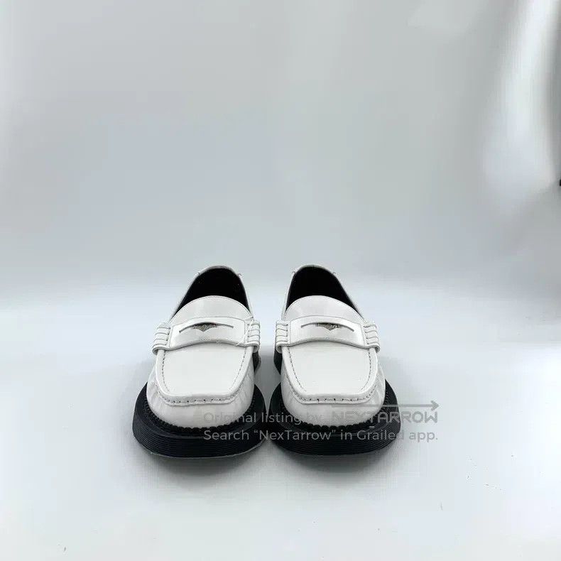 Saint Laurent Paris Saint Laurent Paris White Casual Flat Loafer Shoes Size US 7 / EU 40 - 3 Thumbnail