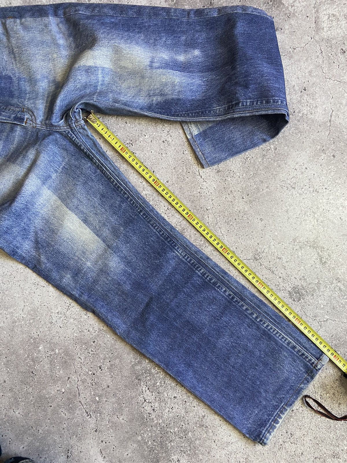 Our Legacy Our Legacy Third Cut Digital Print Denim Jeans Size US 30 / EU 46 - 14 Thumbnail