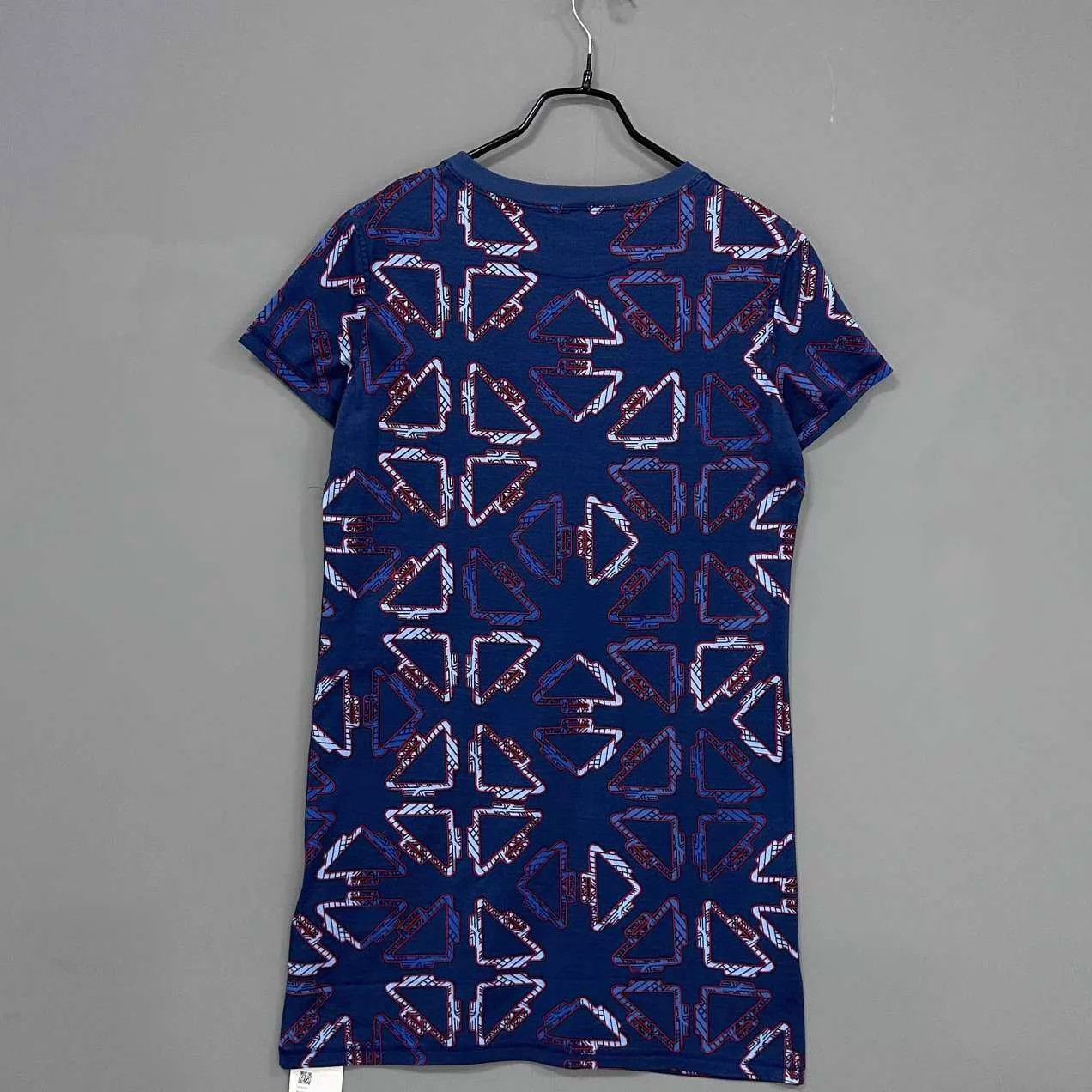 Hermes HERMES Geometric Triangle Short Sleeve Dress 34 Size XS / US 0-2 / IT 36-38 - 3 Thumbnail