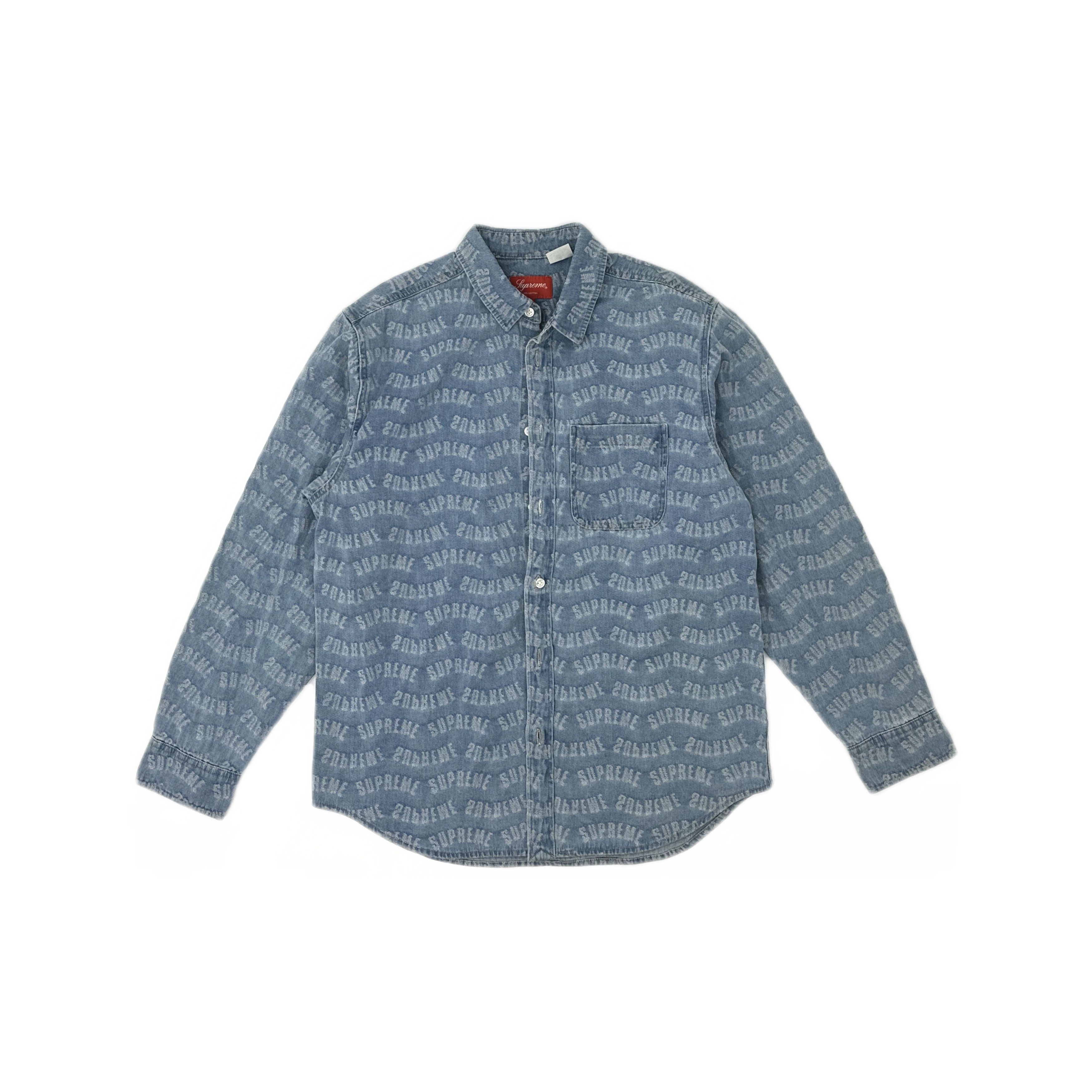 Supreme Supreme Tray Jacquard S/S Shirt Red Small SHIPS ASAP | Grailed