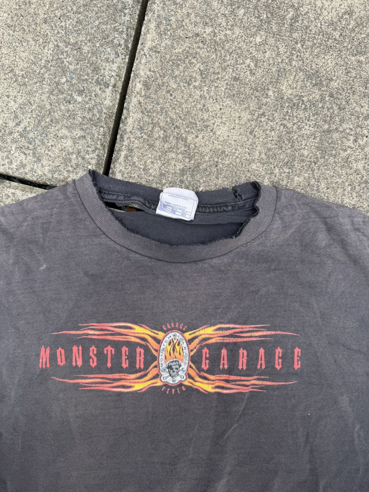 Other VINTAGE MONSTER GARAGE THRASHED TEE Size US XL / EU 56 / 4 - 5 Thumbnail