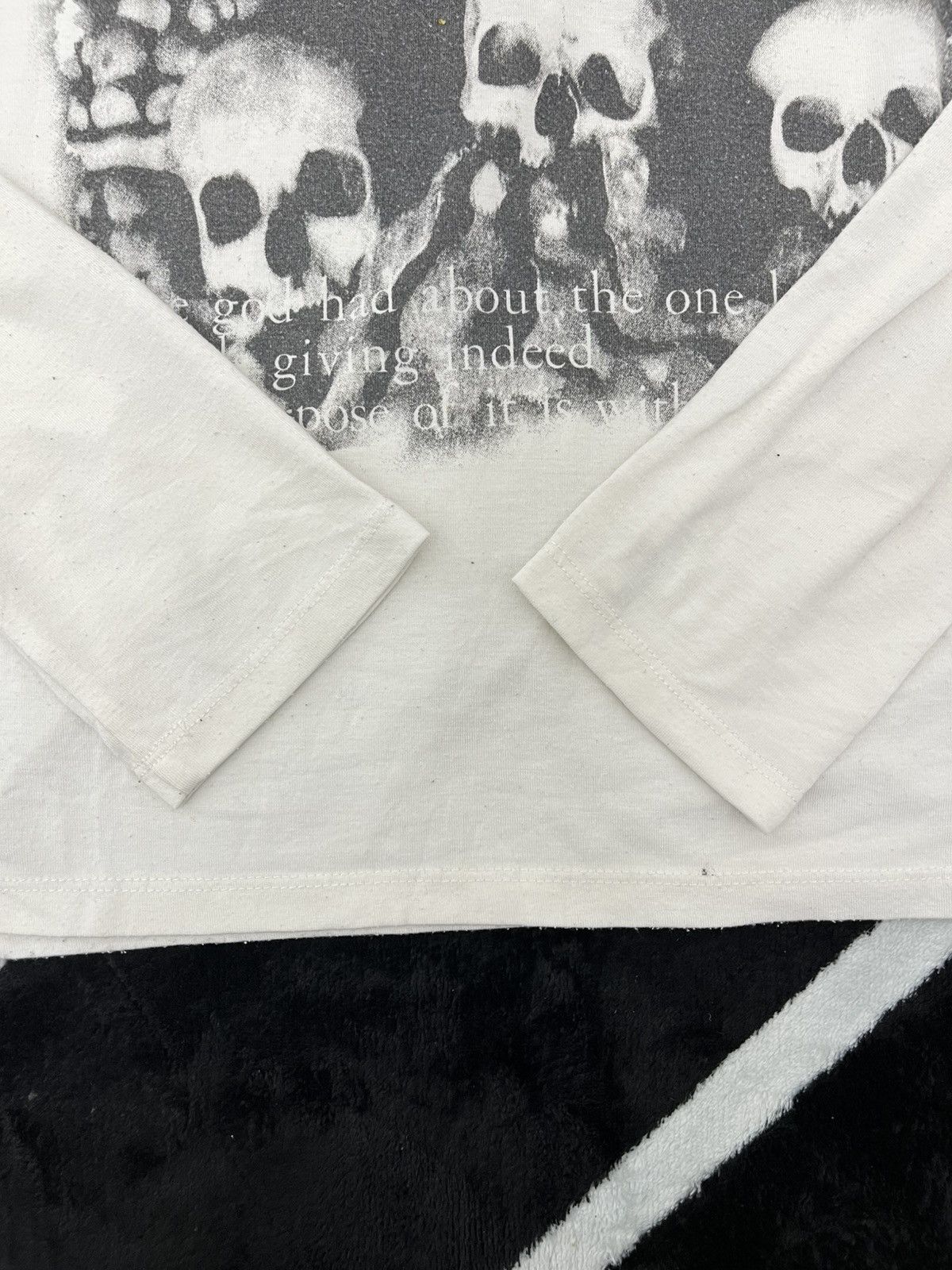 Japanese Brand Y2K Skull Grunge T-Shirt Tops Pichi T Opium LGB STYLE Size US L / EU 52-54 / 3 - 5 Thumbnail
