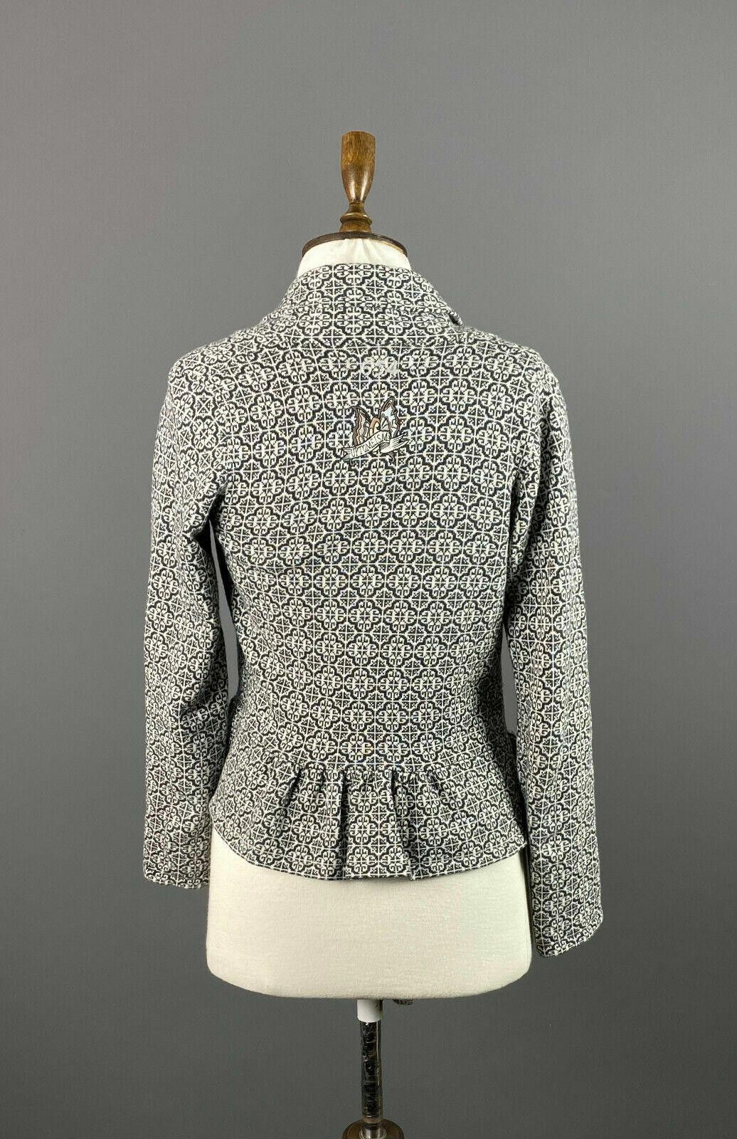 Designer Odd Molly 654 Open Front Cotton Cardigan Sweater Size 1 Size M / US 6-8 / IT 42-44 - 5 Thumbnail