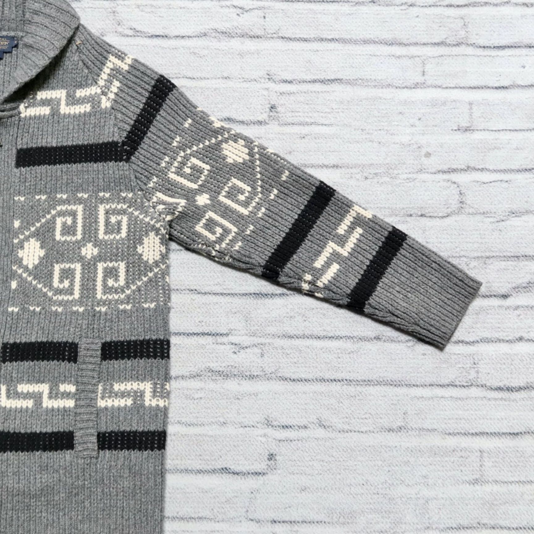 Pendleton VINTAGE Pendleton Jacket Mens Wool Shawl Cardigan Westerly M Grey USA 90s Size US M / EU 48-50 / 2 - 5 Thumbnail