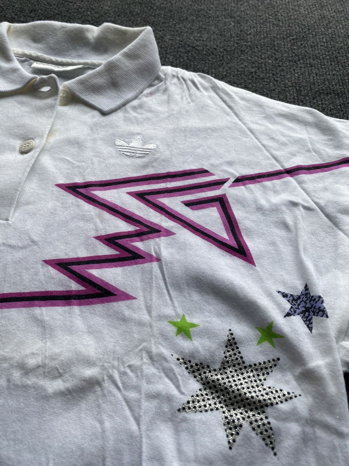 Adidas 🔥80s Adidas West Germany Tennis Steffi Graf polos mens s siz Size US S / EU 44-46 / 1 - 8 Thumbnail
