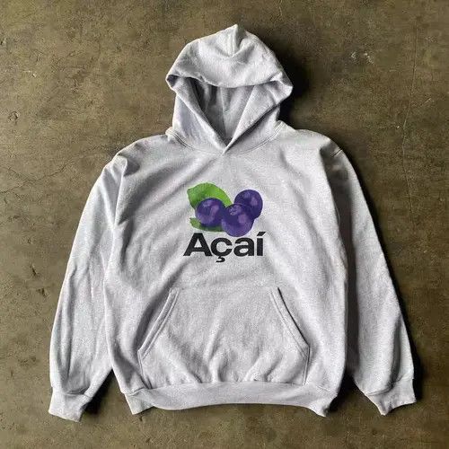 Designer × Hypebeast Hoodie Washed vintage acai pattern cotton hoodie Size US L / EU 52-54 / 3 - 3 Thumbnail
