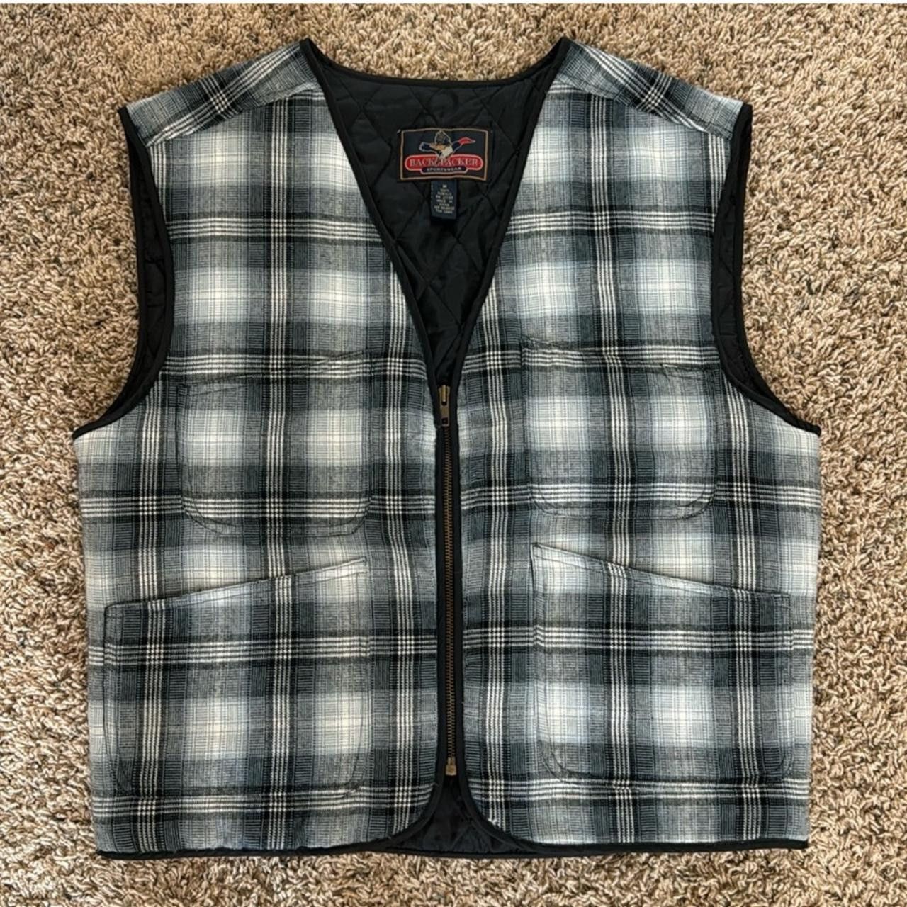 Vintage Quilted Utility Vest Size US M / EU 48-50 / 2 - 1 Thumbnail