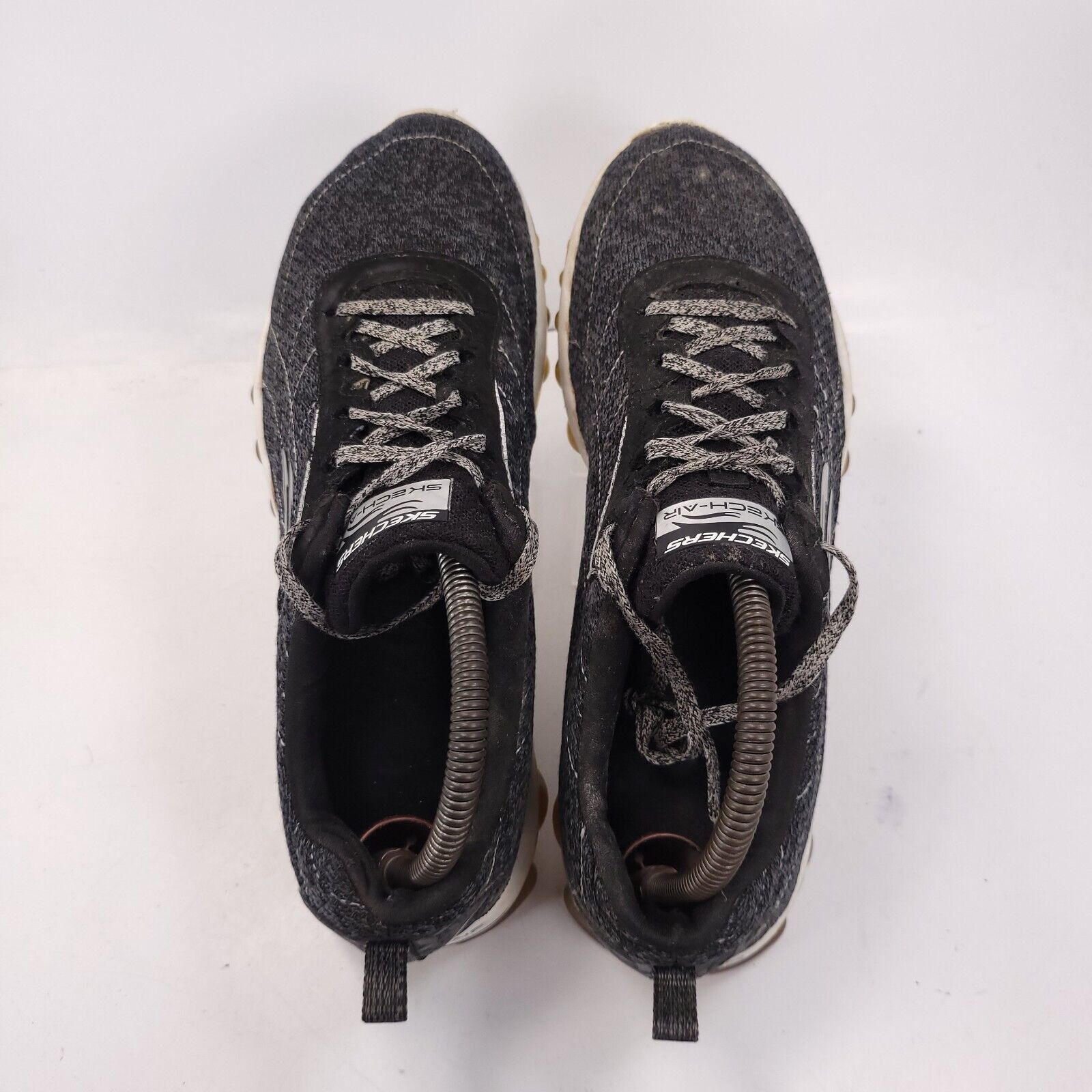 SKECHERS Skechers Skech-Air Shoe Womens Size 9 12211 Black White Size US 9 / IT 39 - 4 Thumbnail