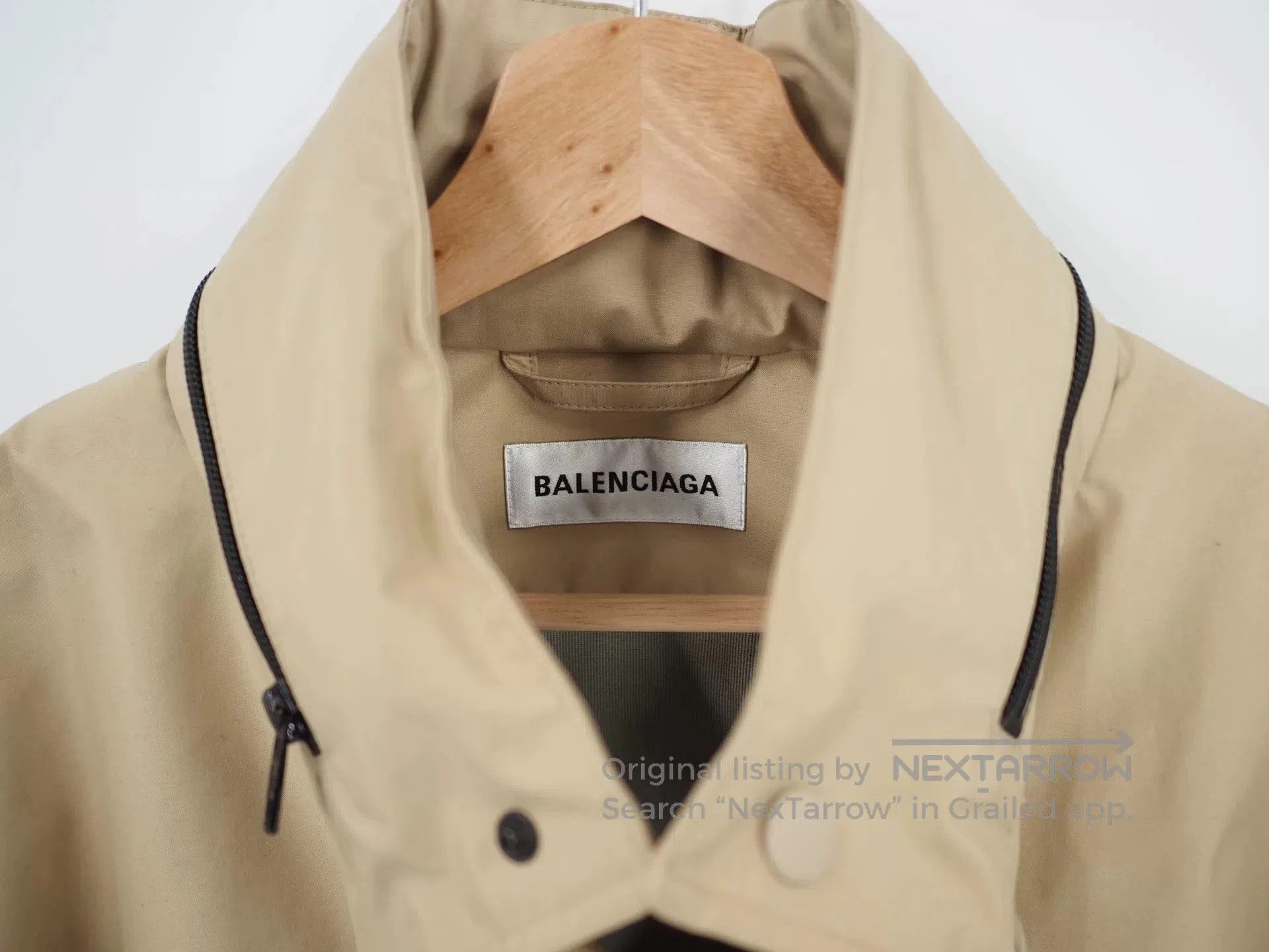 Balenciaga balenciaga khaki oversized jacket. Size US XS / EU 42 / 0 - 4 Thumbnail