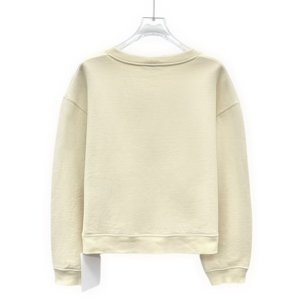 Chanel Chanel Off-white Logo Letter Beaded Sweatshirt K26WX Size L / US 10 / IT 46 - 2 Thumbnail