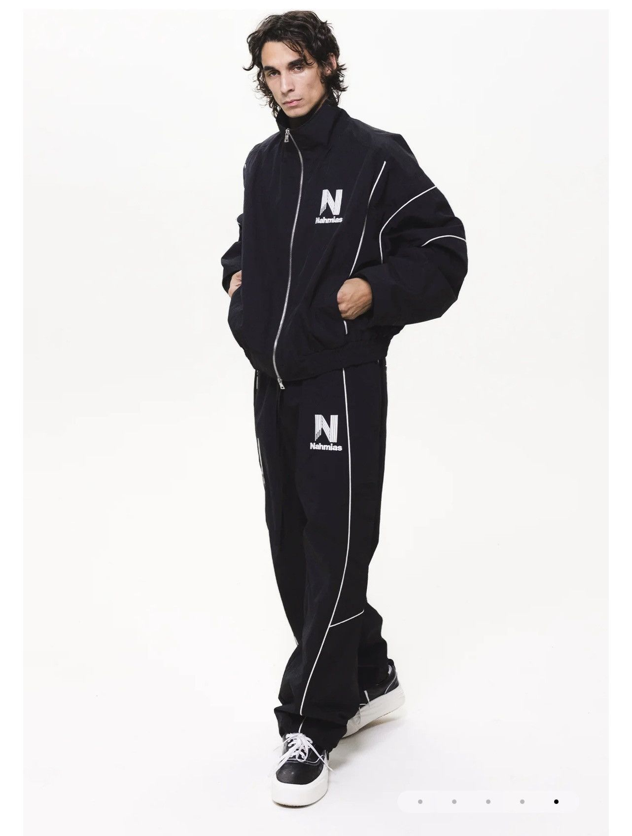 Nahmias Nahmias WARM UP PANT BLACK Size US 30 / EU 46 - 1 Thumbnail
