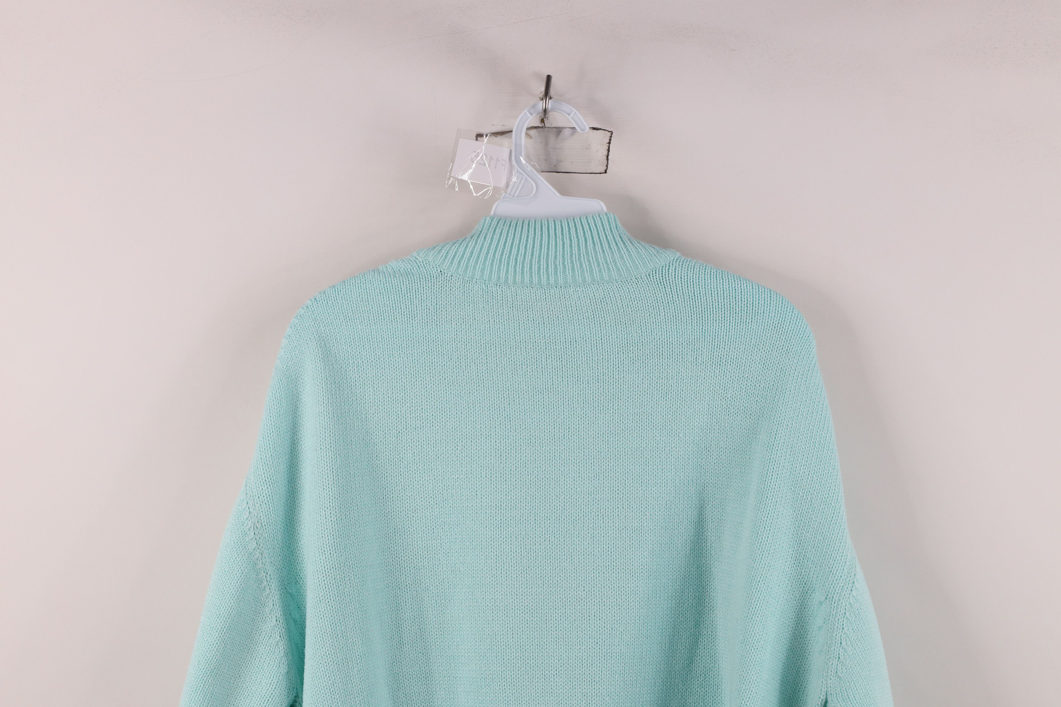 Vintage Vintage 90s Streetwear Embroidered Flower Knit Sweater Size XXL / US 16-18 / IT 52-54 - 11 Thumbnail