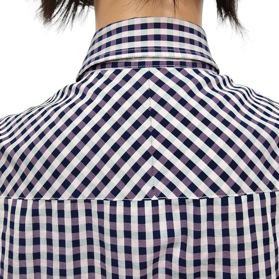 Johnston & Murphy JOHNSTON & MURPHY Dress Shirt Sz M Tailored fit Flip Cuff Size US M / EU 48-50 / 2 - 11 Thumbnail