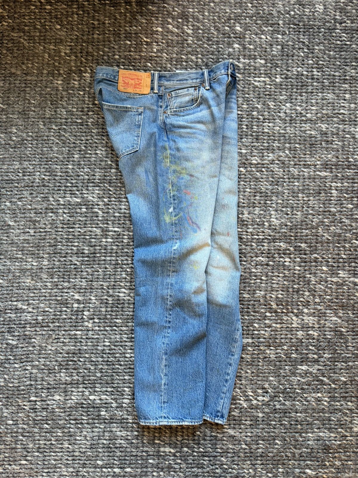 Levi's Levi’s 501 Paint Splatter Size US 34 / EU 50 - 2 Thumbnail
