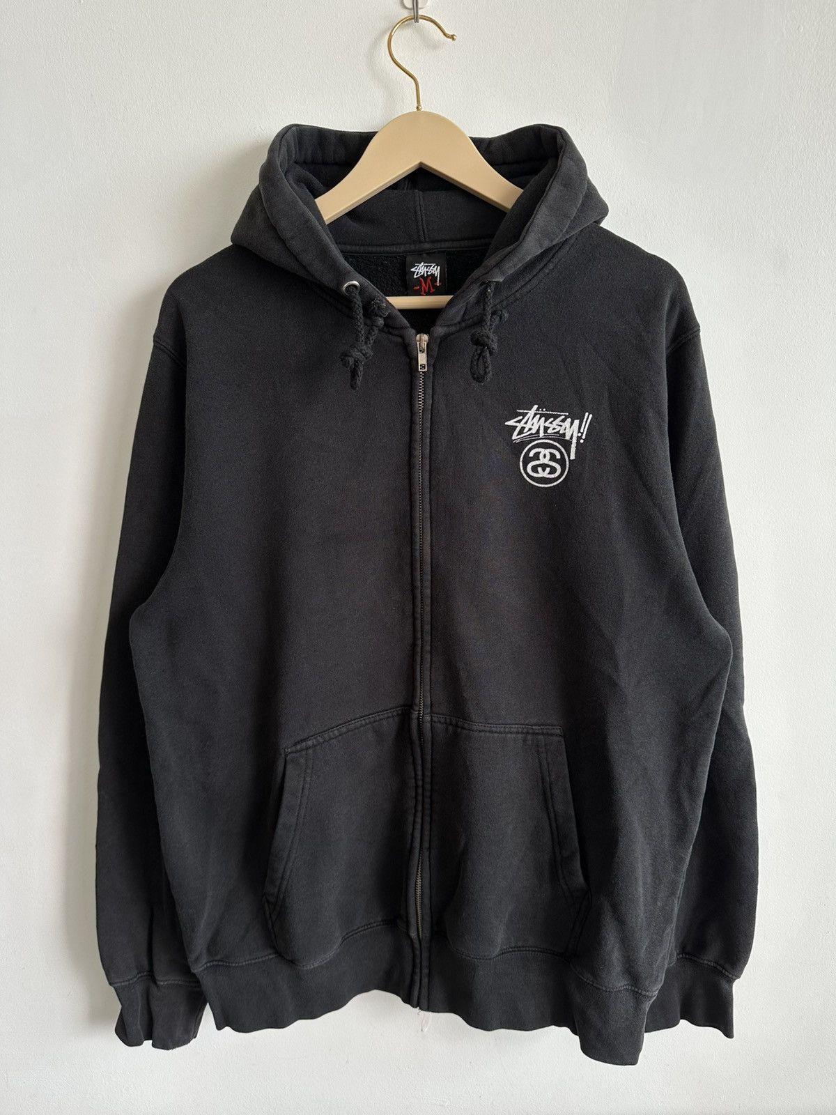 Stussy Vintage Stussy Zipper Hoodie Y2K Streetwear Size US M / EU 48-50 / 2 - 3 Thumbnail