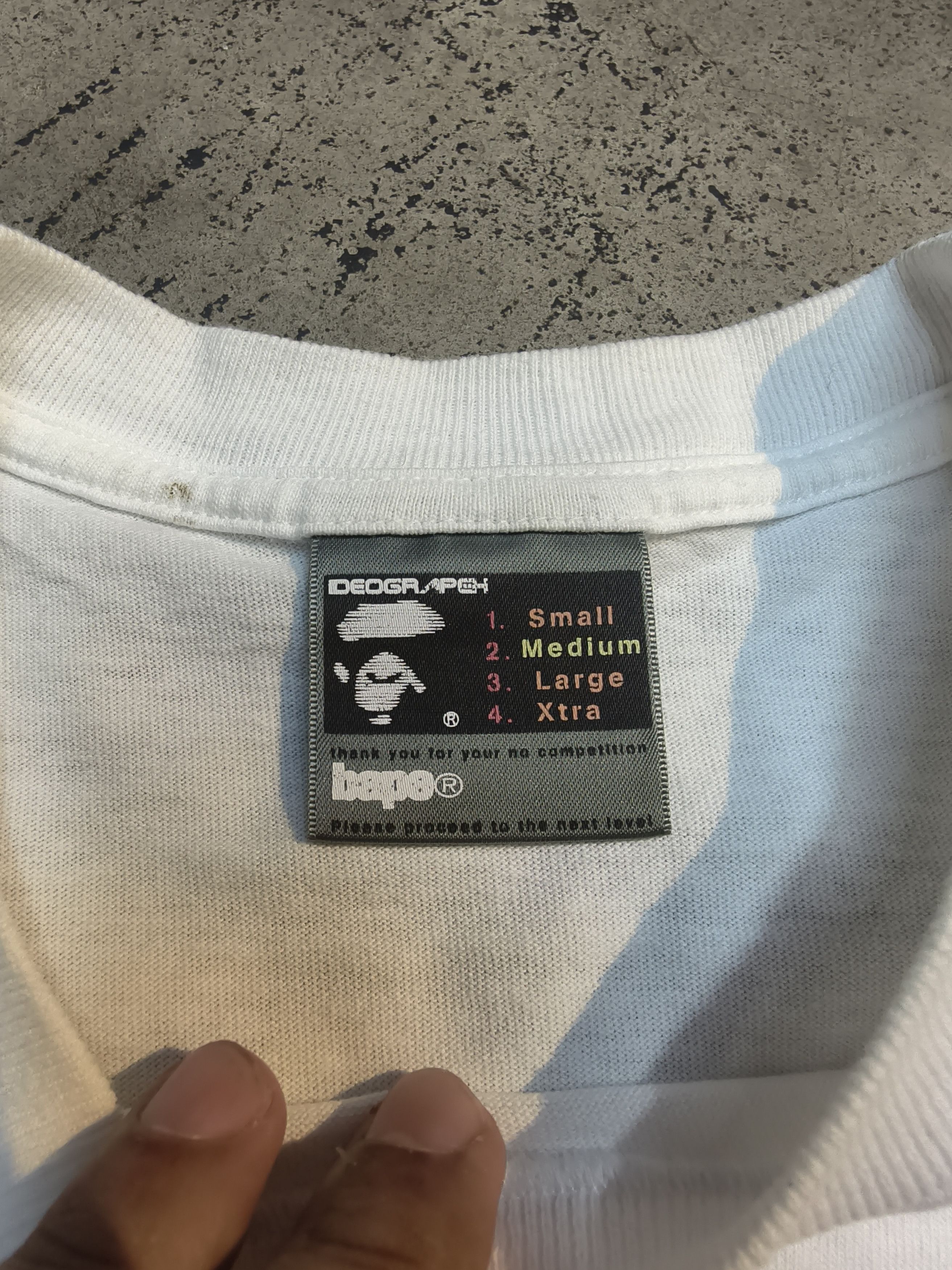 Bape Vtg BAPE Sta!! Ape shall never kill Ape Size US M / EU 48-50 / 2 - 5 Thumbnail
