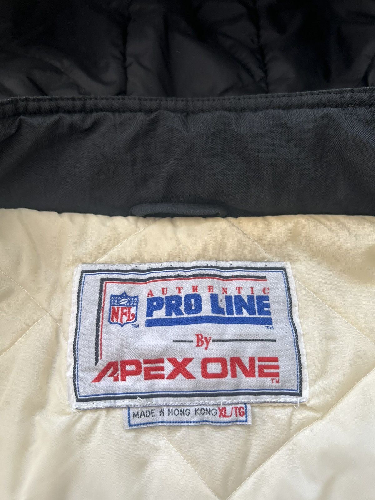 Apex One Vintage 90s Apex One Oakland Raiders Shark Tooth Jacket Size US XL / EU 56 / 4 - 20 Thumbnail